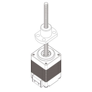 微型滚珠直线步进电机-20MBG